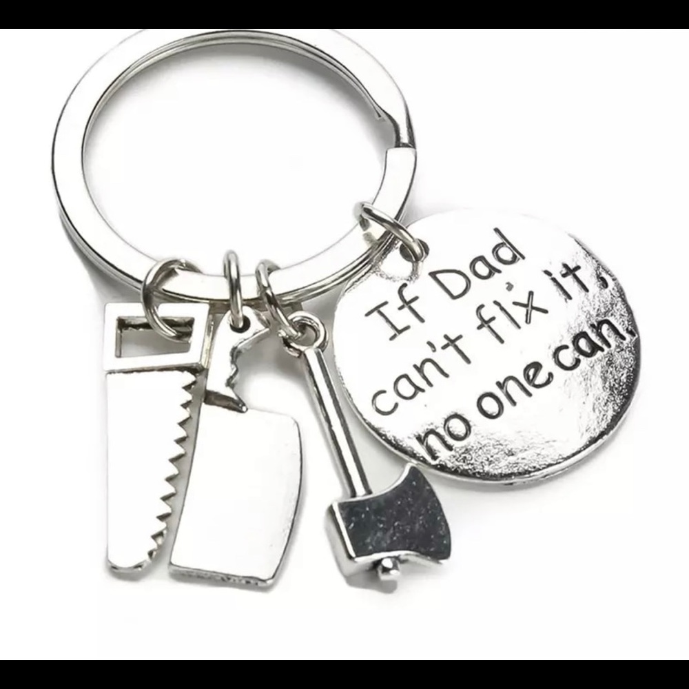 Dad tool keychain